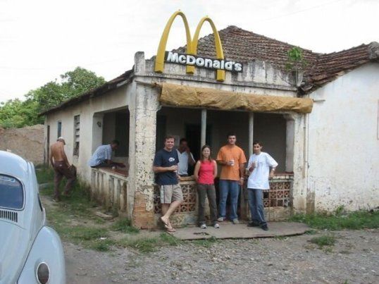 Może do McDonalda? :)